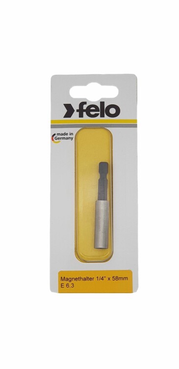 Felo Битодержатель магнитный 1/4", 58 мм на блистере 03810396