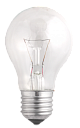 Лампа накал. Груша E27 75Вт 230В прозрачная Jazzway-Лампы накаливания - купить по низкой цене в интернет-магазине