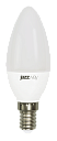 Лампа светодиод. (LED) Свеча Е14  9Вт 820лм 3000К 230В матов. Jazzway-Светотехника - купить по низкой цене в интернет-магазине, характеристики, отзывы | АВС-электро