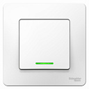 Выключатель 1-кл. с подсветкой, 10А,Белый BLANCA-Выключатели, переключатели - купить по низкой цене в интернет-магазине, характеристики, отзывы | АВС-электро