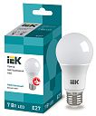 Лампа светодиод. (LED) Груша Е27  7Вт 633лм 4000К 230В матов. IEK-Лампы светодиодные - купить по низкой цене в интернет-магазине, характеристики, отзывы | АВС-электро