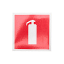 Знак пожарной безопасности "Огнетушитель"100*100 мм Rexant, 56-0050-Низковольтное оборудование - купить по низкой цене в интернет-магазине, характеристики, отзывы | АВС-электро